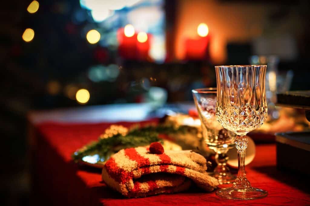 décorer un table de fêtes